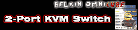 Belkin OmniCube 2-Port KVM Switch