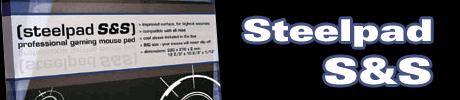 Steelpad S&S Gaming Mouse Pad